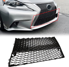 Front Lower Bumper Grille Grill Black Plastic Compatible with 2014-2016 Lexus Is picture