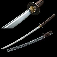 High performance Steel Japanese Katana Samurai Sword Grind Sharp Cut Iron Wire  picture