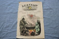 1871 APR 16 LE GRELOT NEWSPAPER - FIGURES DU JOUR PAR BERTALL - FRENCH - NP 8460 picture