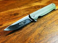 2021 BUCK 251 Langford Pocket Knife Flipper Liner Lock Plain Edge Blade picture