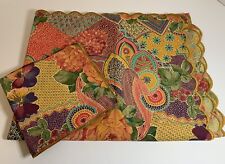 Vintage Tablecloth Provence France 1970’s 76”x57” & 4 Napkins picture