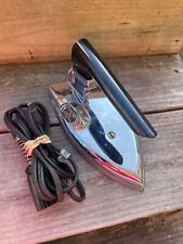 Vintage Electric Folding Travel Iron Model 33109 McGraw Edison Co. Boonville Mo. picture