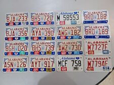 1997 2000 2005 2007- 2011 Alabama Motorcycle License Plate Tag Lot (16) picture