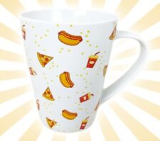 Orly Maison Pizza Hot Dog Soda Novelty Coffee Mug Food Lovers Fun Quirky 20 OZ picture