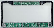  YOSEMITE NATIONAL PARK Vintage California HalfDome Ahwahnee License Plate Frame picture