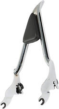 22 Inches Motorcycle Backrest Sissy Bar Detachable W/Pad for Touring CVO Road Gl picture