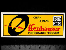 OFFY Offenhauser Performance Products - Original Vintage Racing Decal/Sticker picture