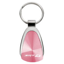 Dodge SRT4 Keychain & Keyring - Chrome with Pink Teardrop Key Chain Fob picture