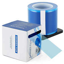 Universal Barrier Film 4x6 inch Roll of 1200 Disposable Adhesive Blue Tape w Box picture
