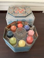 New PartyLite Windsor Garden 8 Scented Candles Sampler Set Hummingbird Tin P7000 picture