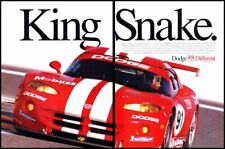 2001 Dodge Viper King Snake 2-page Vintage Advertisement Print Art Car Ad D88 picture