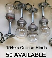 (1) Crouse Hinds Explosion Proof Pendant Light VDB1 Globe DLA119-110  Industrial picture
