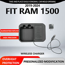 For 2019-2024 Dodge Ram 1500 Car Wireless Charger Fast Charging Pad Replacement picture