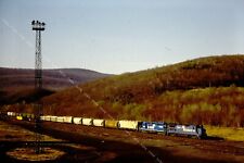CONRAIL 5088 ORIGINAL SLIDE  〰️  CR TRAIN AT LEHIGHTON, PA picture