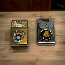 Star Lighters 2013,2014 Vietnam, Seabees Bronze Silver Tested & Works picture