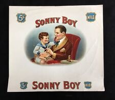 Sonny Boy Original Cigar Label Circa 1900's picture