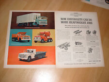 1964 65 Chevrolet Work Truck Vintage Advertisement Magazine Ad  picture