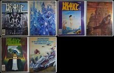 Lot Of 3 1980 Heavy Metal Magazines February, March, June Lower Grade picture