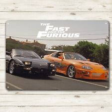 The Fast And The Furious Movie Metal Poster Tin Sign 20x30cm Plaque picture
