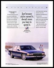 1993 Buick Park Avenue Vintage PRINT AD IntelliChoice Car Value picture