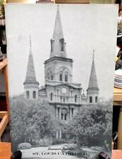 Vintage St Louis Cathedral Souvenir Booklet undated religious church landmarks picture