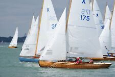 Photo 12x8 XENON at Cowes Dating from 1965, the finish on XOD Class X175,  c2010 picture