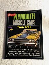 Plymouth Muscle Cars 1966-1971 Book picture