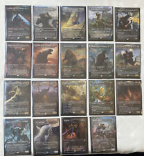 COMPLETE SET (19) GODZILLA *Non-Foil* Magic Cards MT/NM 2x-Sleeved -TCGshowcase- picture