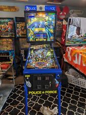 Williams Police Force Pinball Restored picture