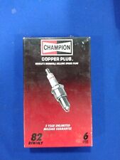 6 NOS Champion RFN14LY Spark Plugs Stock Number 82 Copper Plus picture