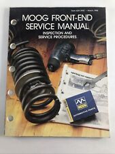 1986 MOOG Front End Service Manual Inspection & Service Procedures Car Truck picture