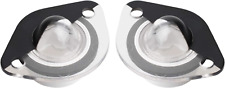 License Plate Lights Lamp Lens Black Clips Housing Compatible with 1994-2004 Mus picture