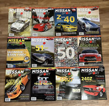 Rare Nissan Sport Magazine *Lot Of 12* picture