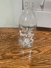 Vintage Rare Collectible SONNY BOY Syrup Bottle 1939 picture