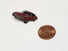 Unbranded 1970 - 1972 Model Chevy Monte Carlo HAT PIN LAPEL PIN Red Automobile picture