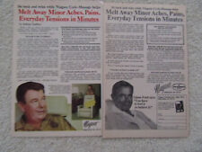 1967, 1971 Original Ads - Niagara Cyclo-Massage, Glenn Ford, Arthur Godfrey picture
