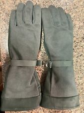 GI Issue FUEL HANDLERS GLOVES FOLIAGE GREEN - Size Small NSN # 8415-01-529-2612 picture
