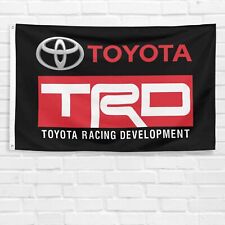 For Toyota TRD Off Road Admirers 3x5 ft Flag GR Supra Tacoma Tundra Gazoo Banner picture