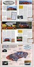 Chevrolet Corvette - 1980-1990 - A Century Of Cars - Hachette 2 Pages picture
