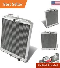 High Performance Aluminum Radiator - 2-Row Dual Core - Compatible with Honda ... picture