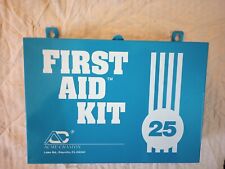 Vintage ACME Chaston #25 OSHA 1st First Aid Kit. Complete 1970’s, New Old Stock picture