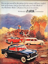 1962 Studebaker Lark Auto Print Ad 3 Models in Southwest Desert Cowboys Cowgirls picture