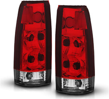 Red/Clear Euro Tail Lights for Chevy Full Size - Passenger and Driver Side picture