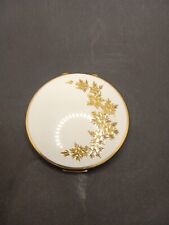 Vintage Stratton Gold Floral Mirror Makeup Compact picture