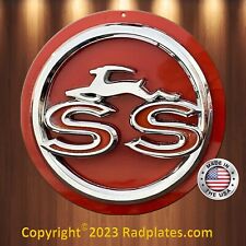 Chevy Impala SS Deer Caprice Vintage Replica Aluminum Metal Sign 12