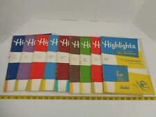 Vintage Highlights for Children 1966 1967 Months Lot of 9 Books Issues picture