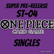 Super Pre-Release - One Piece Card Game - ST04 Singles - Animal Kingdom Pirates picture