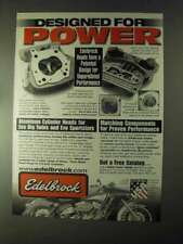 2000 Edelbrock Aluminum Cylinder Heads Ad - Power picture