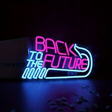 1pc Back To The Future LED Acrylic Neon Sign Light picture