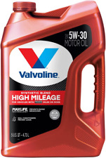 Valvoline High Mileage with Maxlife Technology SAE 5W-30 Synthetic Blend Motor O picture